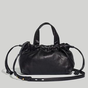 MADEWELL The Piazza Mini Crossbody Purse Bag Black